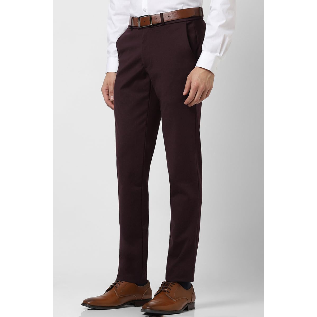 Van Heusen Men's Super Skinny Pants - Chocolate - Image 3