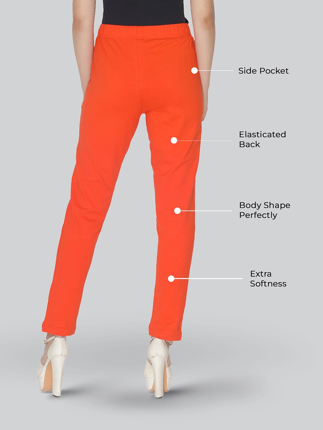 Lyra Women Solid Cotton Kurtipant - Image 2