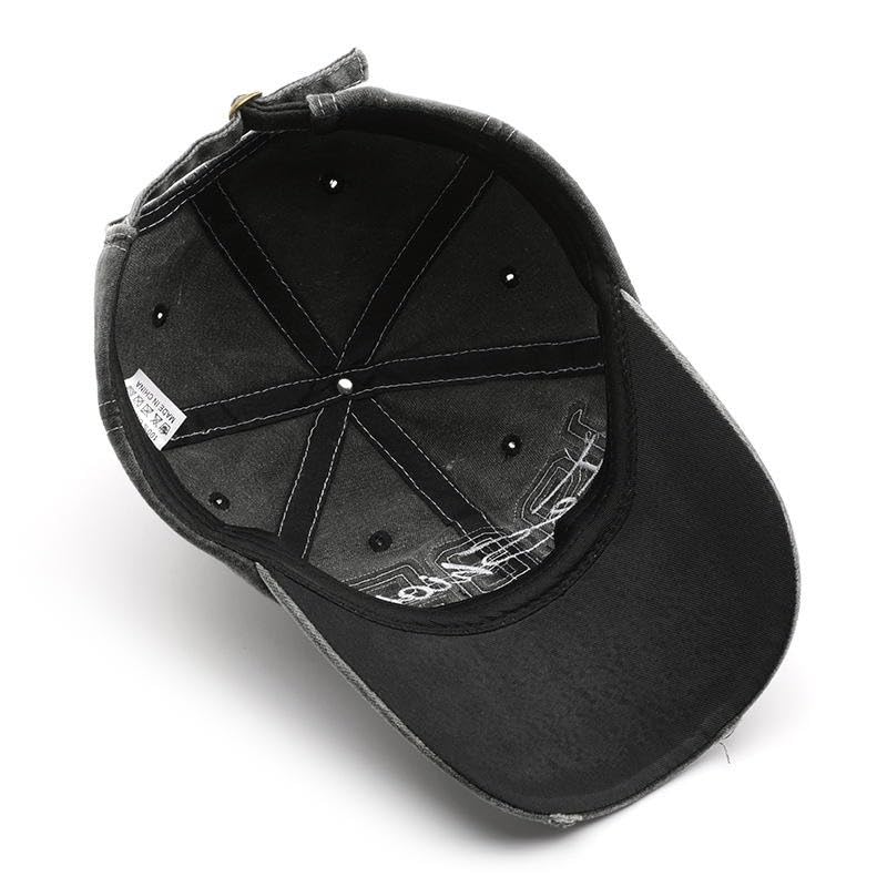 Handcuffs Grey Cotton Baseball Cap for Unisex - Image 3