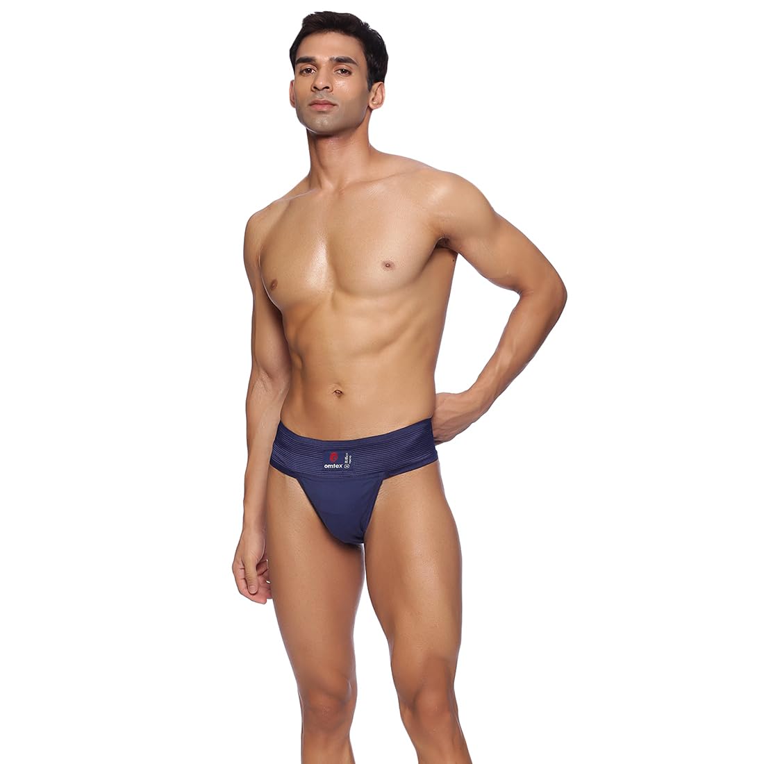 omtex Men's Cotton Mid Rise Supporter - Stretchable - Image 5