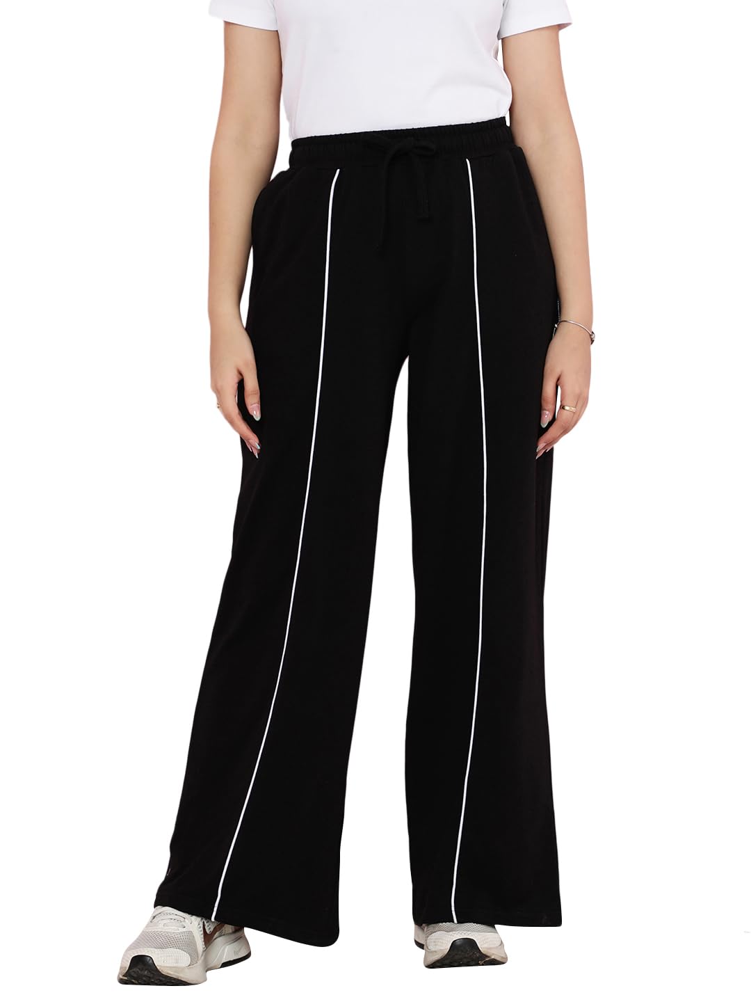 Li' Tomatoes Girl's Track Pants - Black