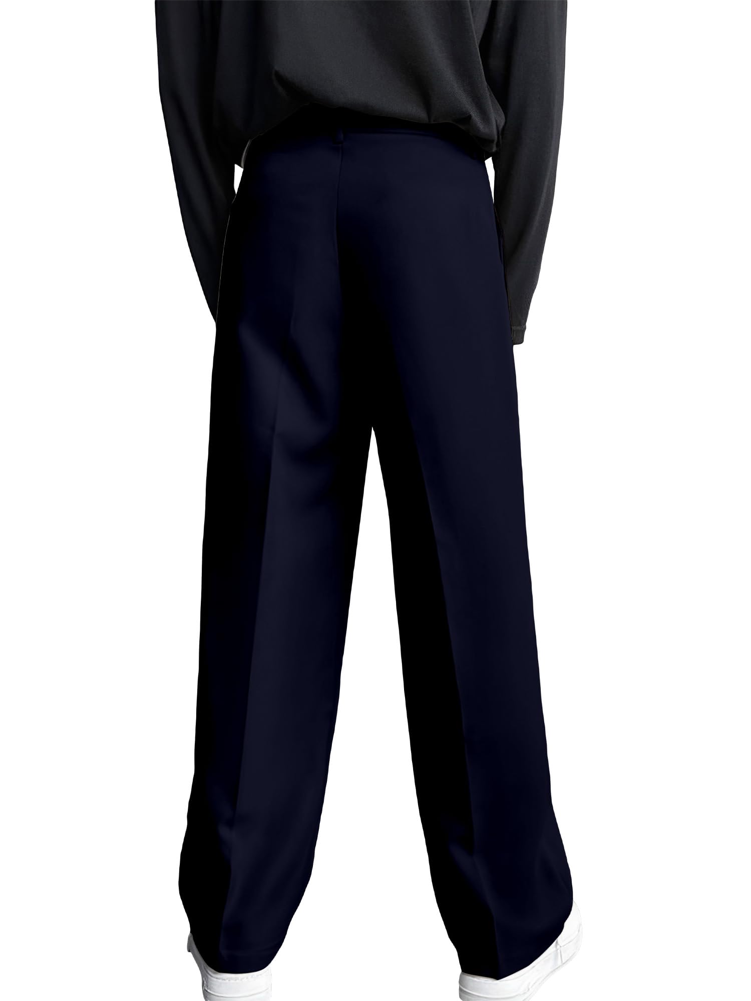 FTX Men's Formal Trousers - Navy Blue - Image 2