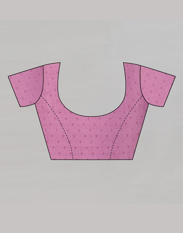 SIRIL Women's Georgette Printed Saree - Image 4