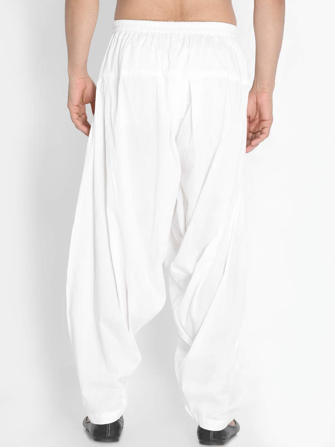 Vastramay Men's White Patiala Pyjama - Image 4