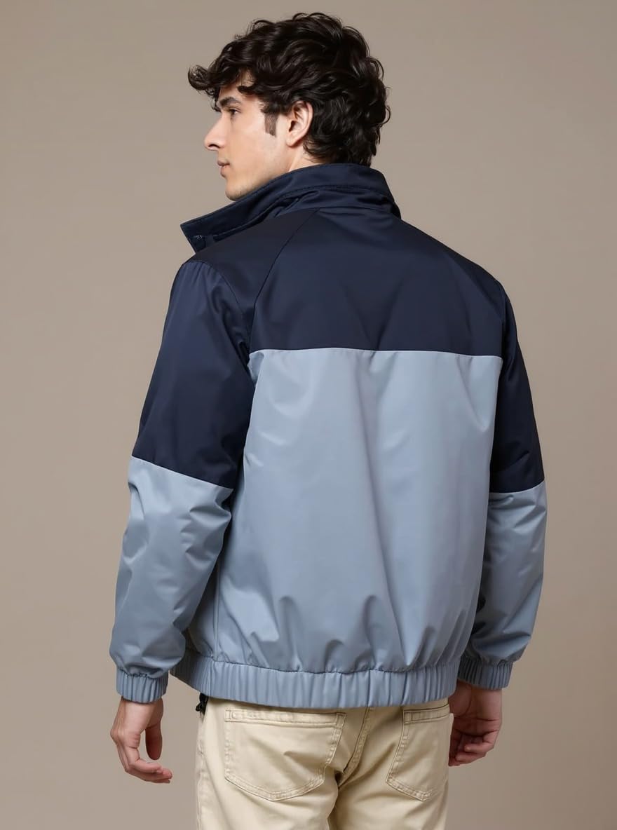 TOUGHTEES Mens Grey Jacket - Image 4