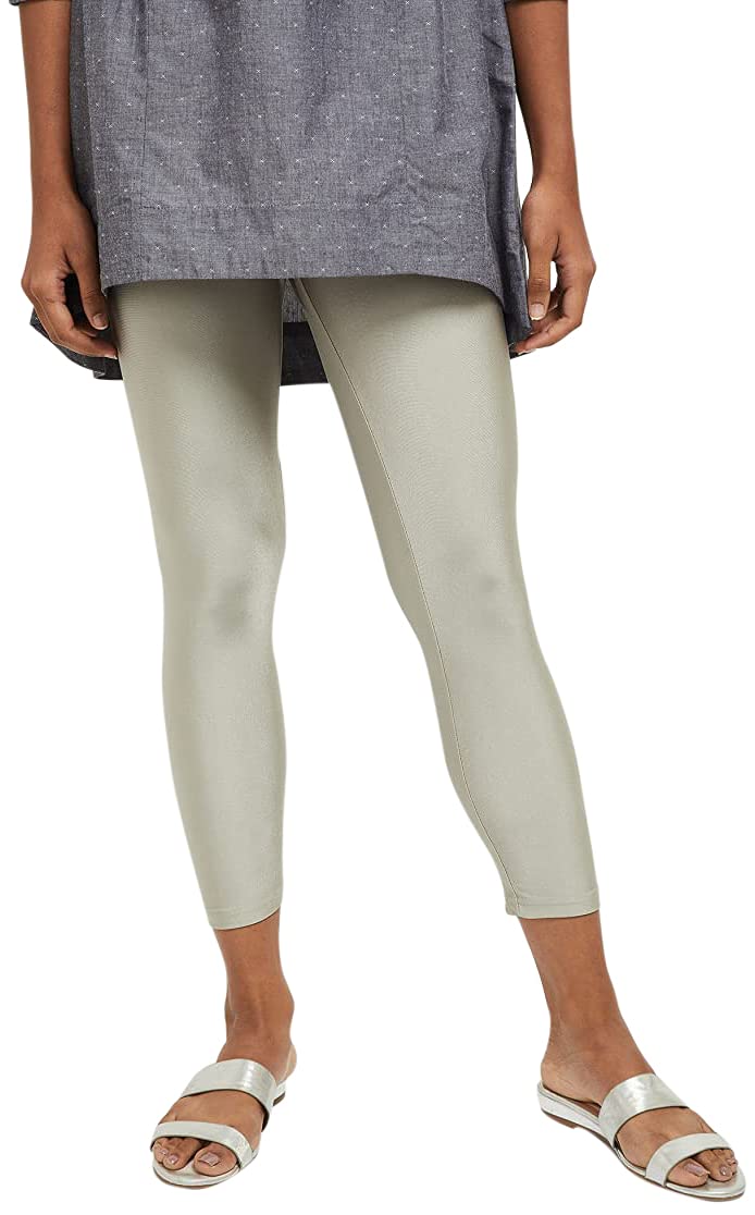 Max Women Silver Leggings