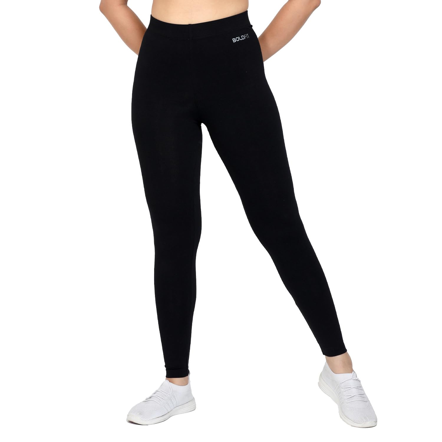 Boldfit Yoga Leggings - Black