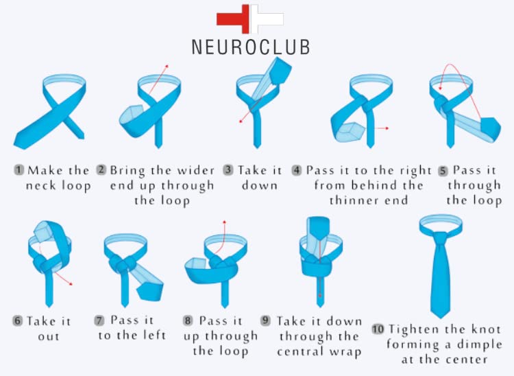 NEUROCLUB Men Formal Tie Microfiber - Image 3