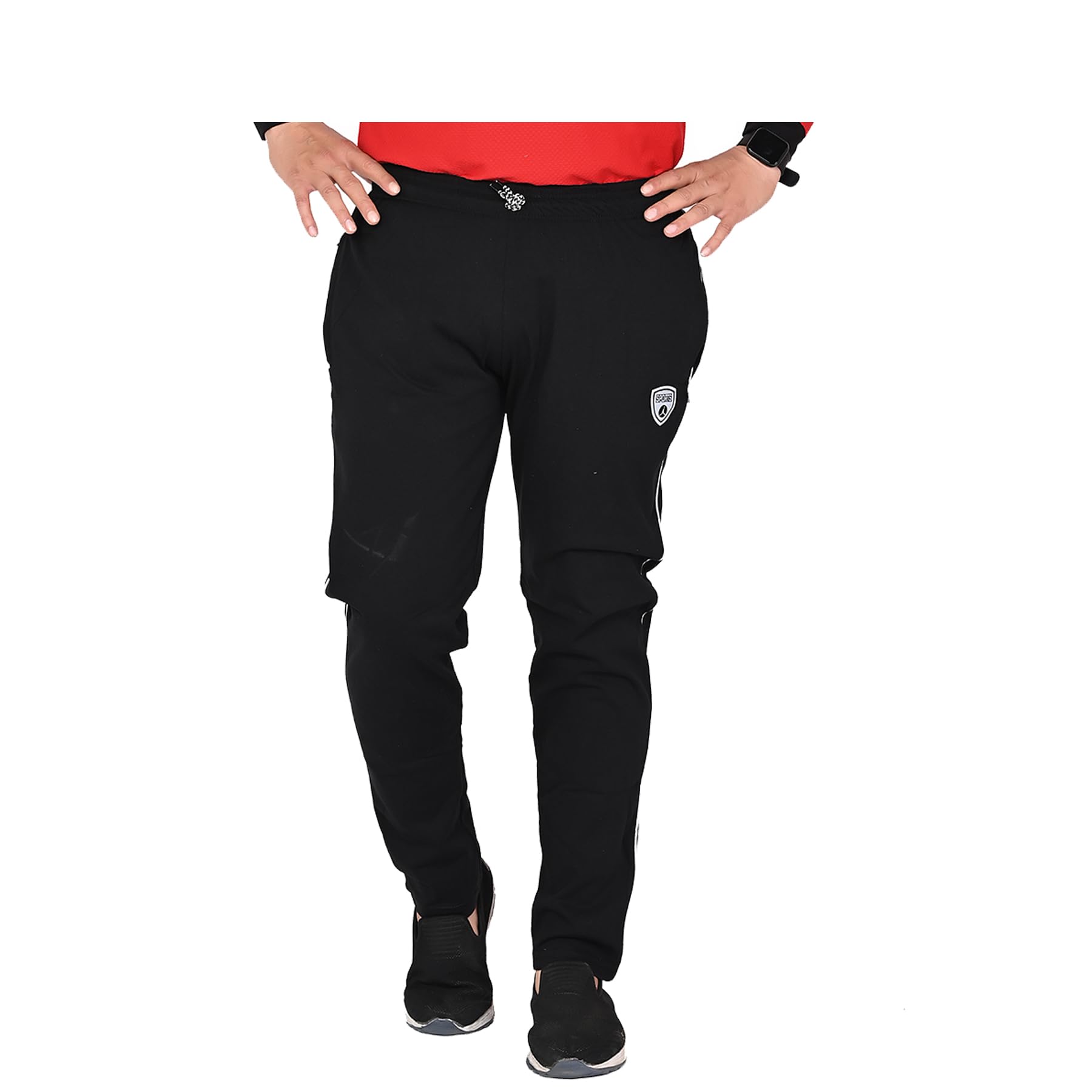 GarbGlide Men Solid Cotton Track Pant - Image 2