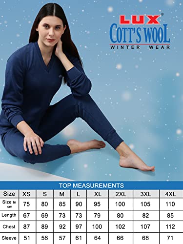 Lux Cott' Wool Women's Thermal Top - Image 3