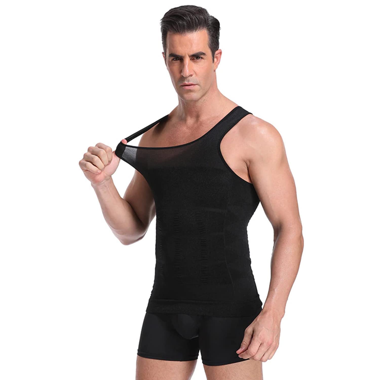 Men's Compression Vest - Black