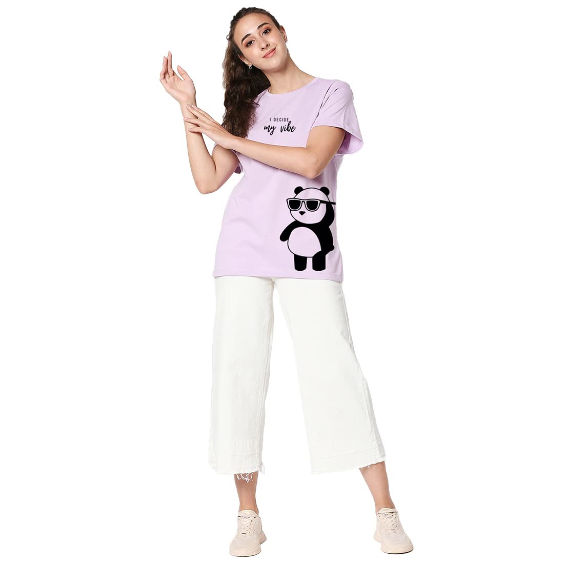 Bewakoof Women's Graphic Printed Cotton T-Shirt - Image 4