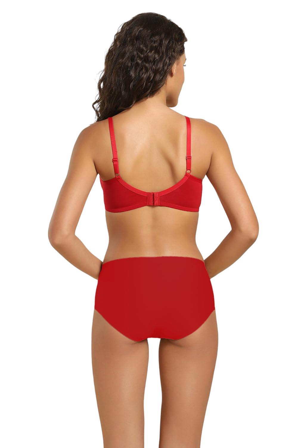 Van Heusen Wireless Bra for Women - Red - Image 3