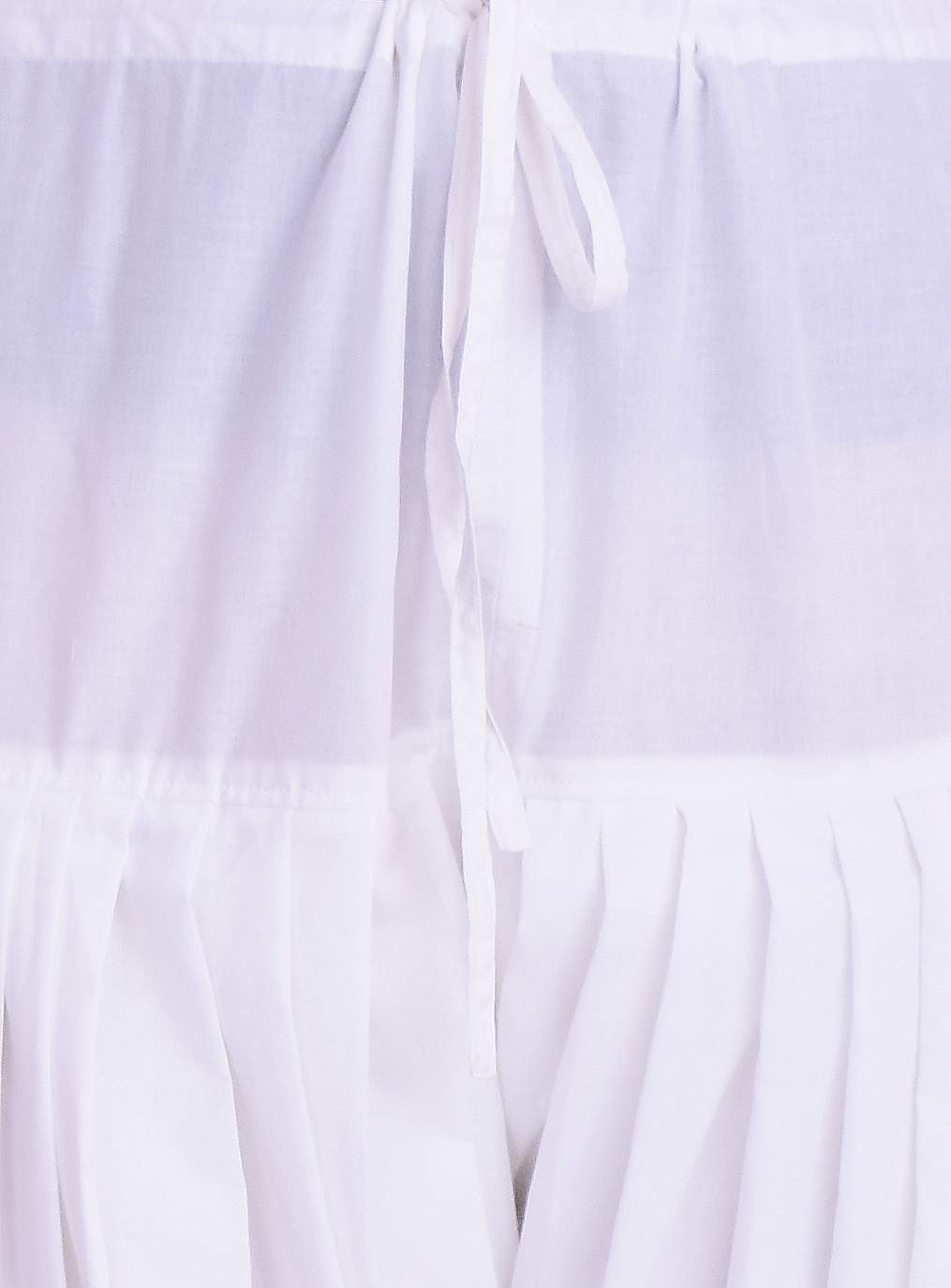 NATHAWAT Women's Cotton Salwar - White - Image 4