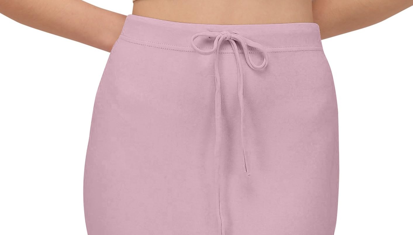 Mehrang Saree Petticoat for Women - Lavender - Image 4