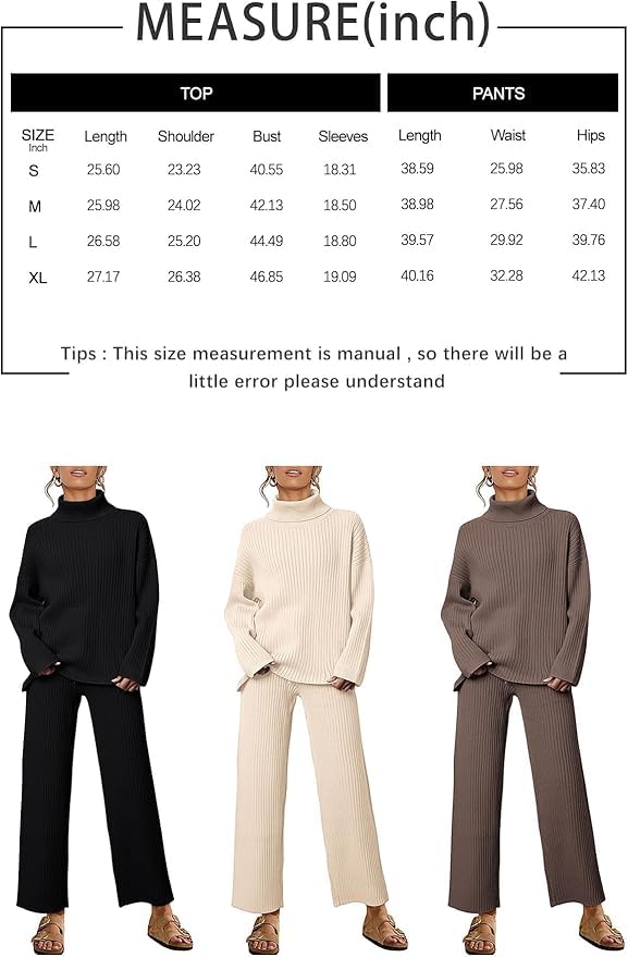 TYSORT Women's Woolen Turtleneck Sweater - Image 2