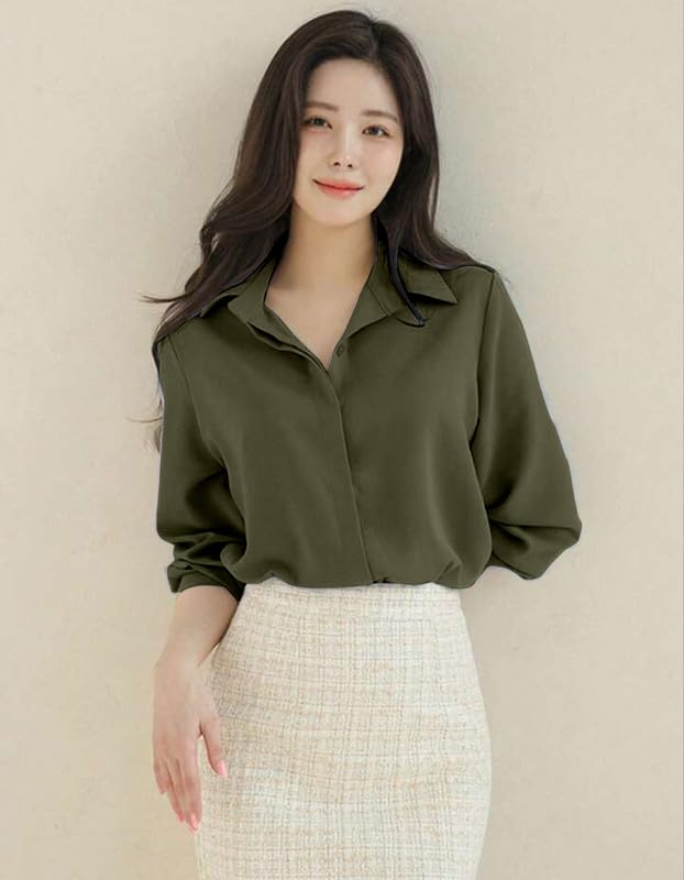 MORE N MORE TRENDZ Women's Korean Style Shirt - Image 5