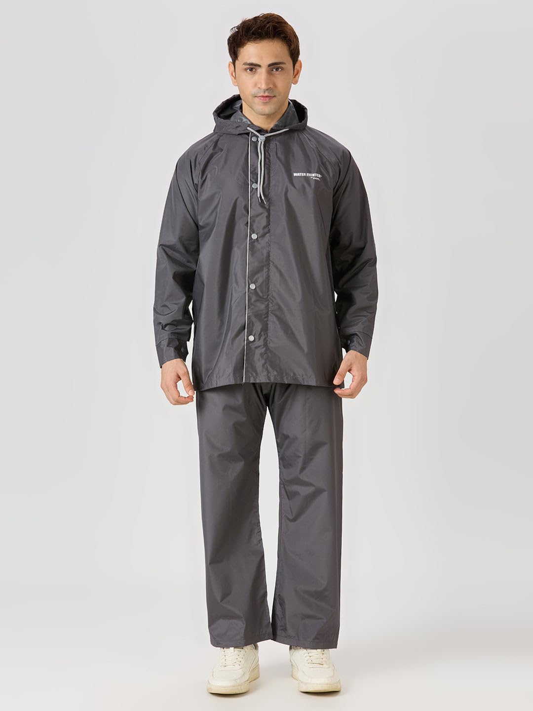 ZEEL Men's Waterproof Raincoat - Asphalt