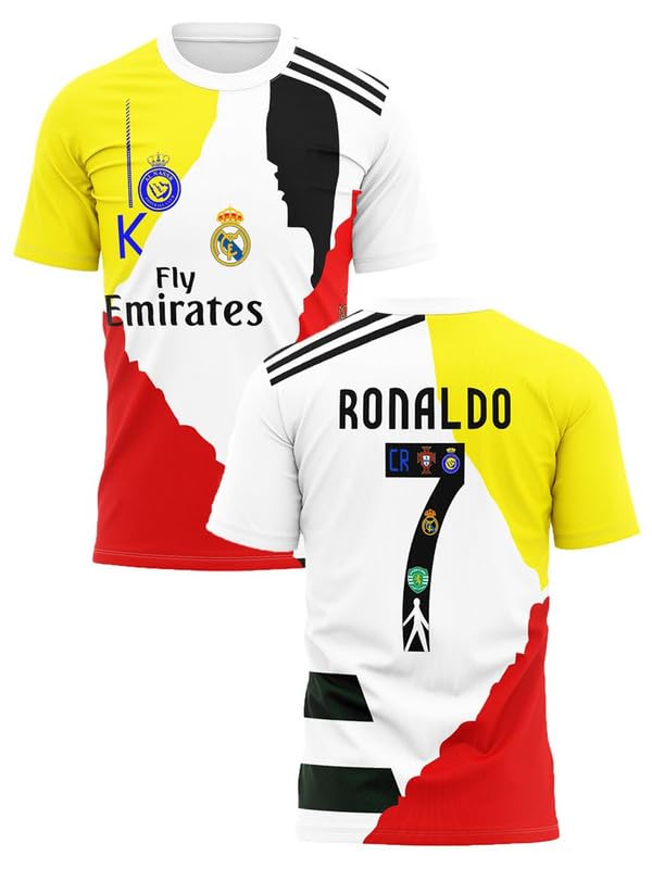 Ronaldo Jersey for Boys and Men - Multicolour