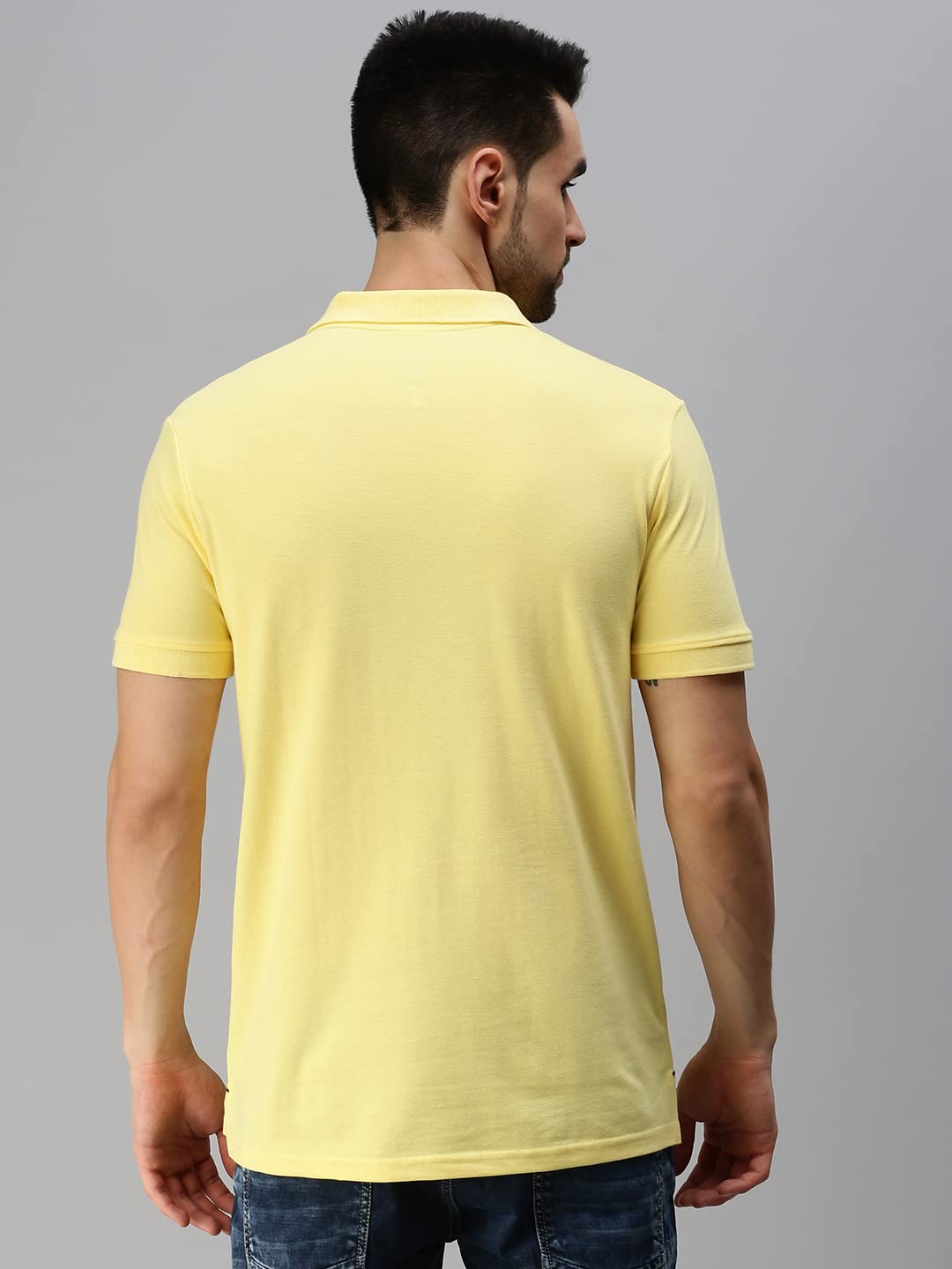 ONN Men's Lemon Polo Shirt - Image 4