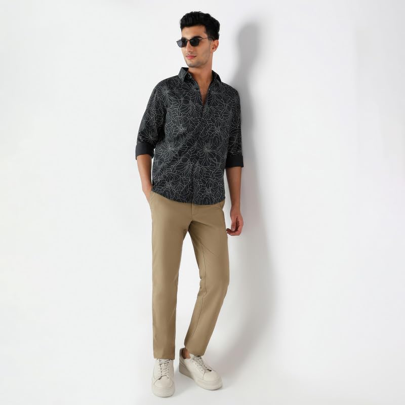 MARK & ALBERT Men's Printed Shirt - Image 3