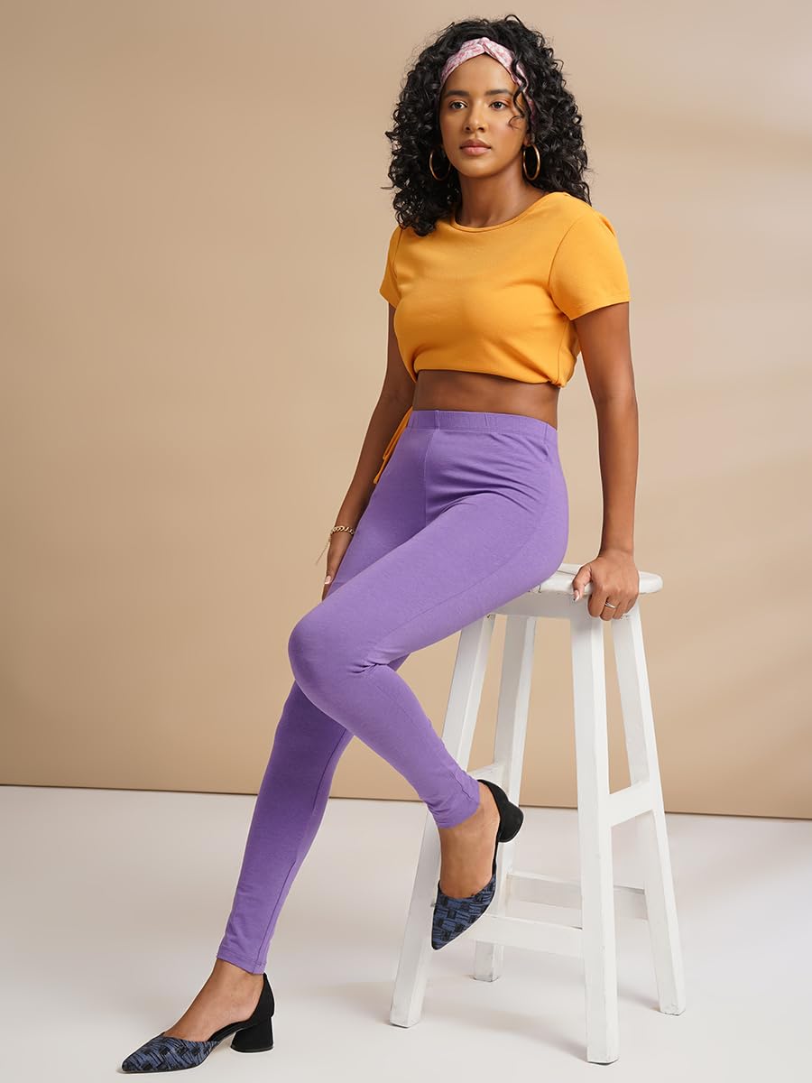 ONE SKY Women's Leggings - Solid Colored - Image 5