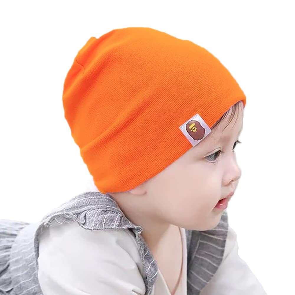 SYGA Unisex Baby Beanie Cap - Orange