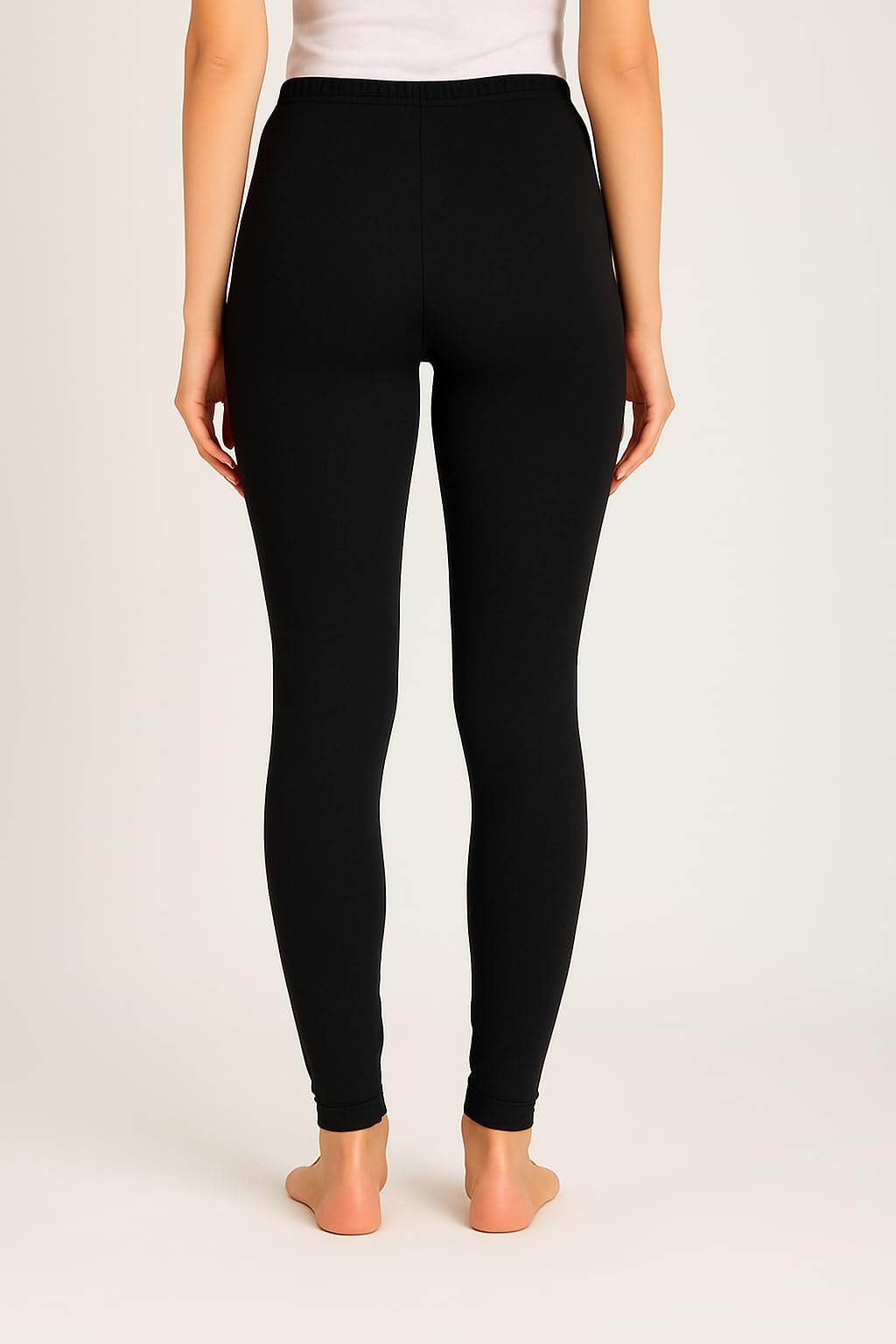 GarbGlide Women's Full Length Leggings - Cotton Lycra - Image 2