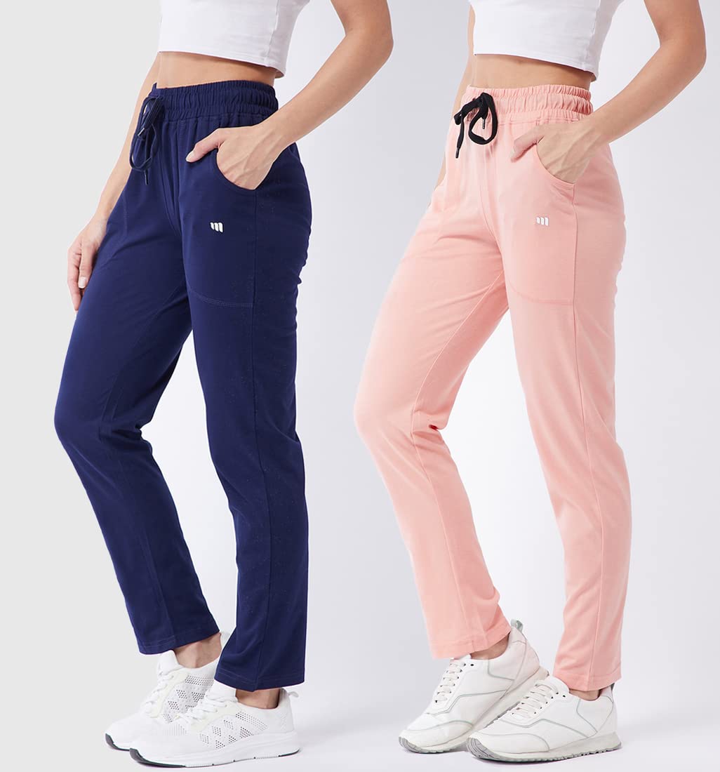 Modeve Women Cotton Blend Track Pant - Image 2