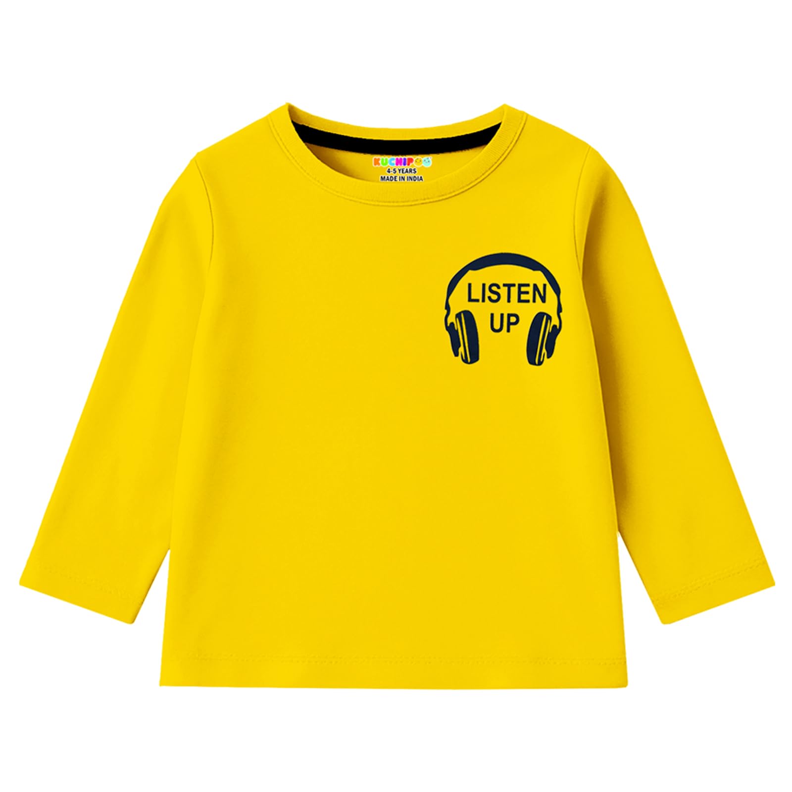 Kuchipoo Boys Cotton T-Shirts - Multi-Colored - Image 3