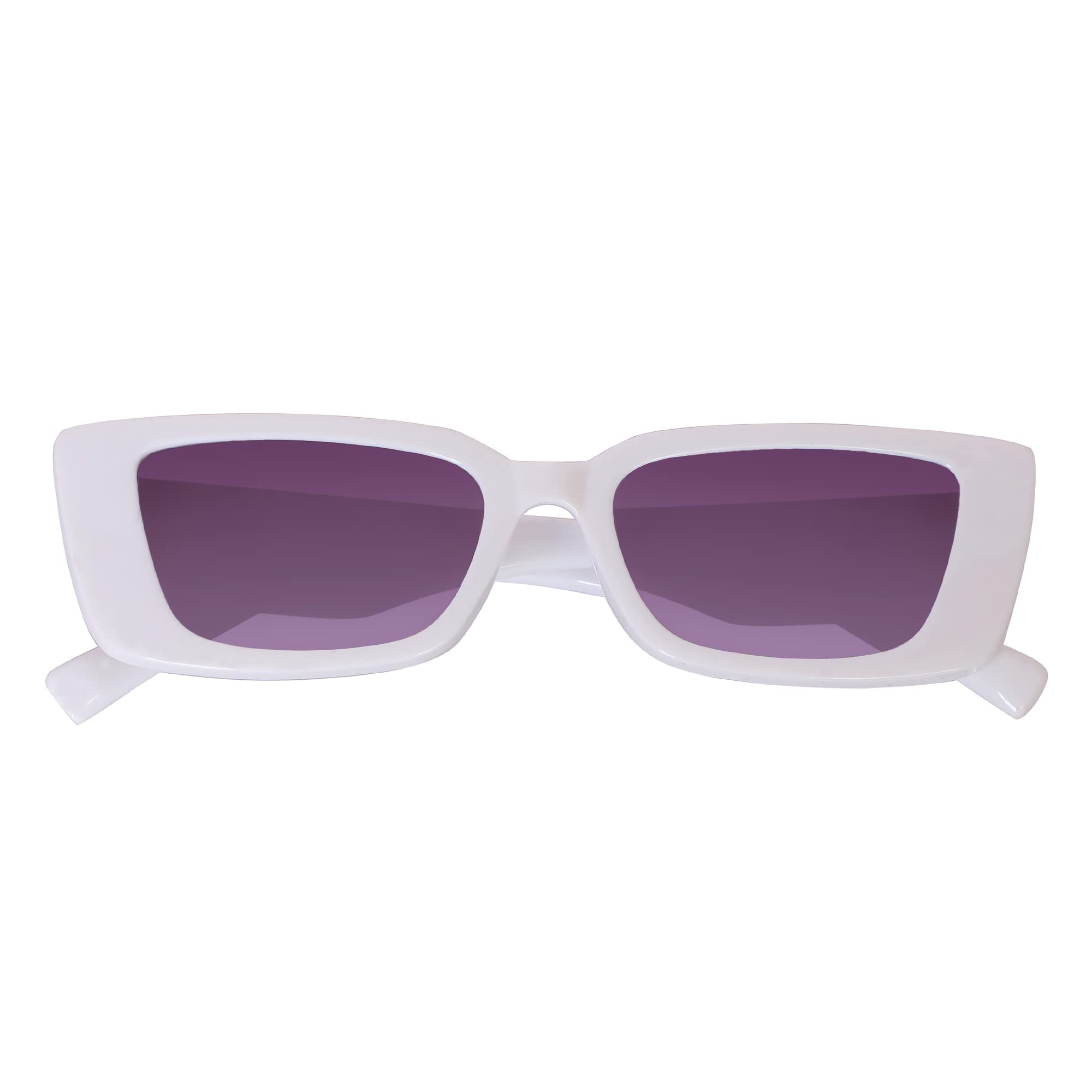 Dervin Cat Eye Sunglasses for Women - White - Image 5