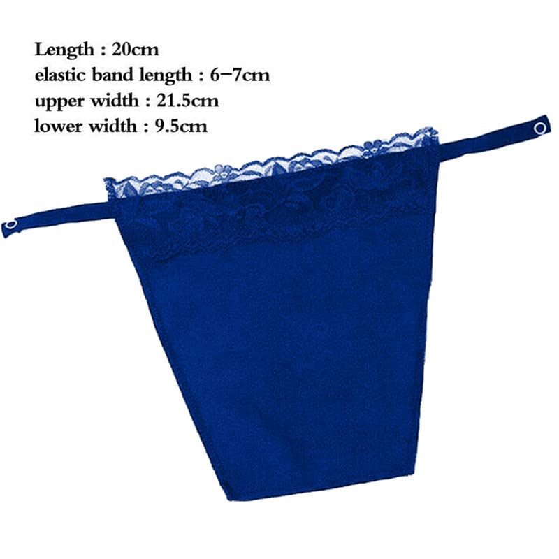 Dressably Women's Cotton Clip-on Mock Lace Camisole - Black, Red & White - Image 3