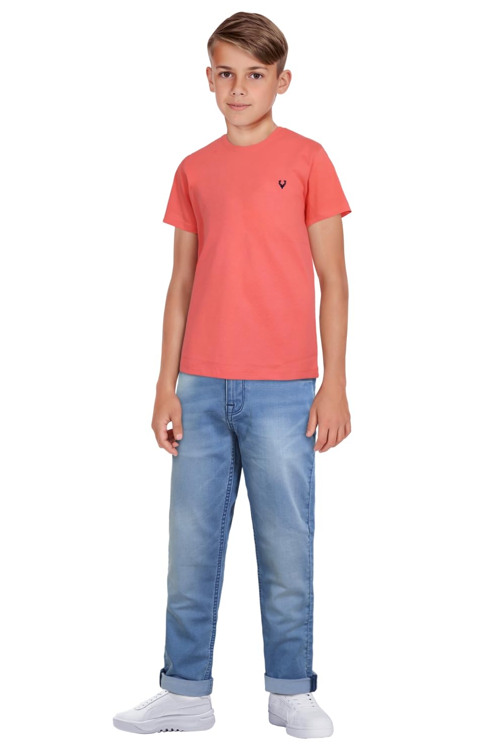 Allen Solly Junior Orange T-Shirt for Kids - Image 5