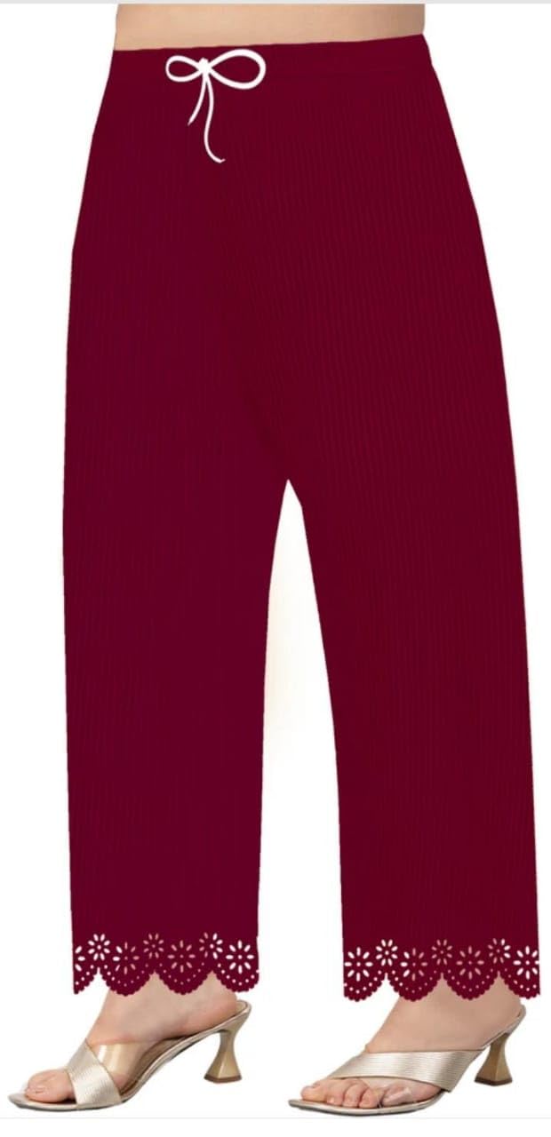 GarbGlide Women's Lycra Palazzo Pants - Image 5