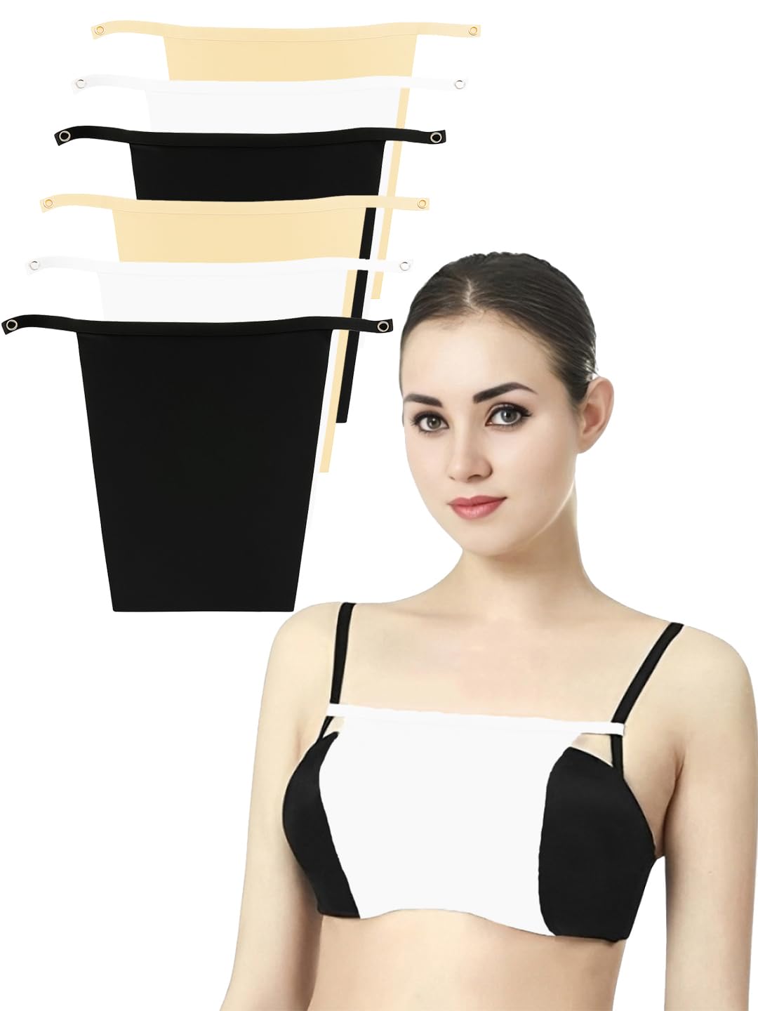 FIMS Cotton Plain Clip-On Camisole for Women