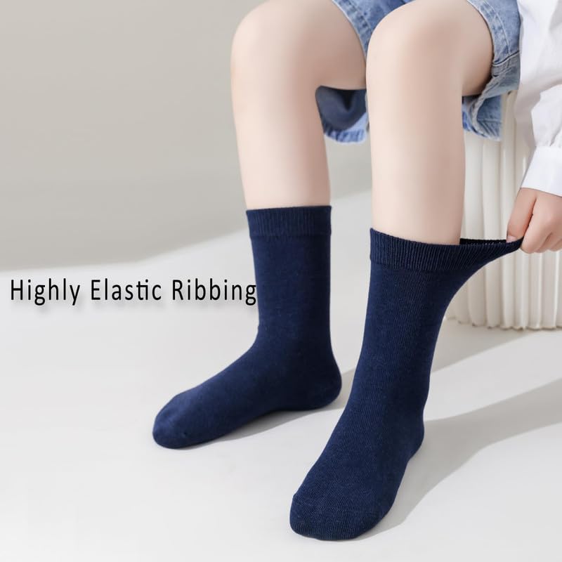 KETKAR Boys & Girls Navy Blue School Socks - Image 4