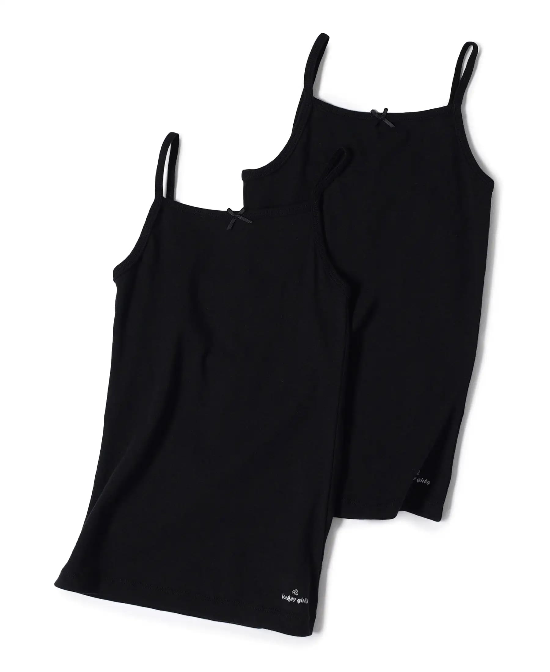Jockey Girls U Neck Camisole - Black