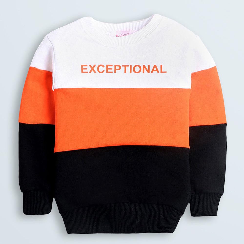 Hopscotch Boys Printed Top Pant Set - Orange - Image 4