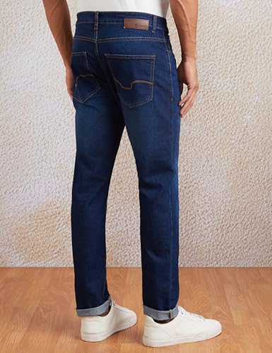 Symbol Men Slim Jeans - Medium Blue - Image 2