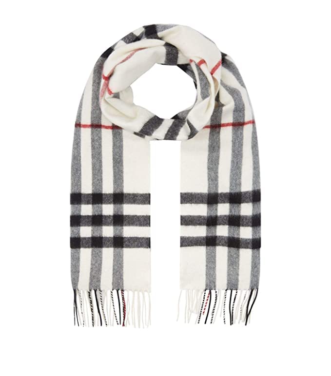 CREATURE Soft Acrylic Woolen Scarf for Men & Women - White