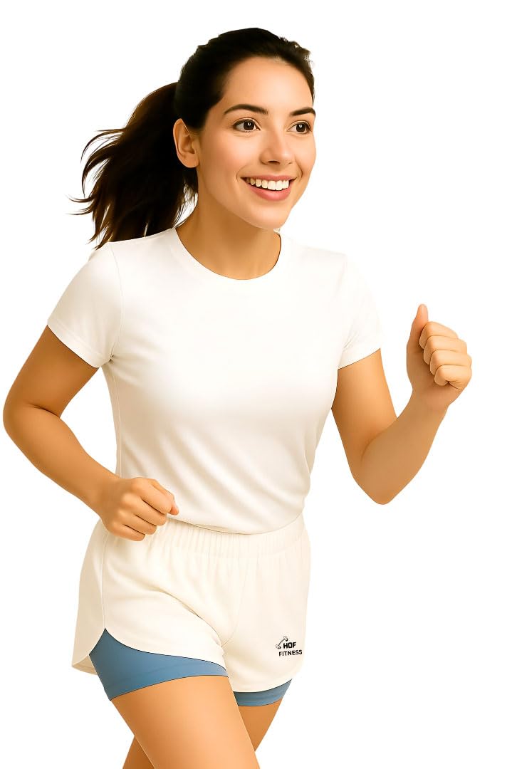 HOUSE OF FUSION Women's Dry Fit Sports Shorts - Image 2