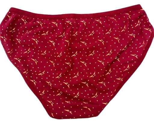 Multicolor Floral Printed Cotton Panties for Women - Image 3