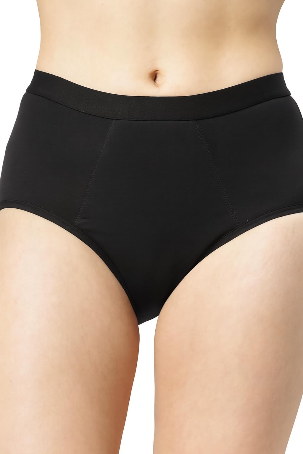 Zenthread Leak-Proof Period Panties for Women - Black - Image 2