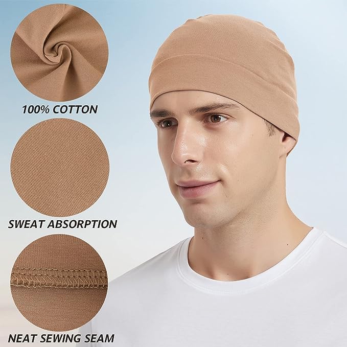 PAROPKAR Cotton Lycra Beanie Cap - Image 4