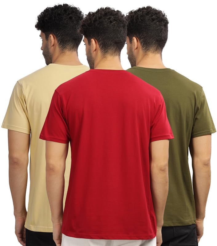 XENOVAURBAN Unisex Solid Color Tshirt - Image 3
