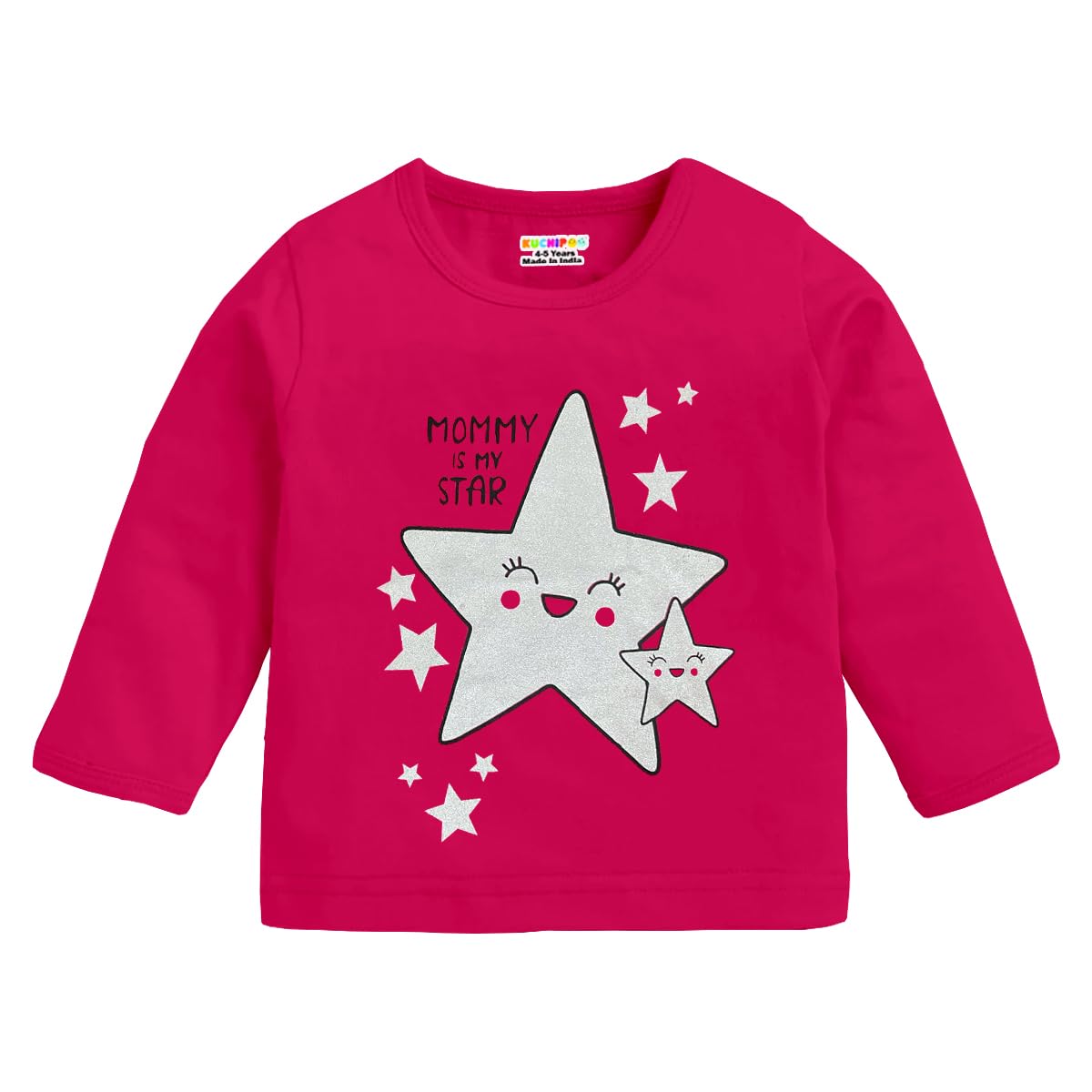 Kuchipoo Girls Cotton T-Shirts Multi-Colored - Image 4