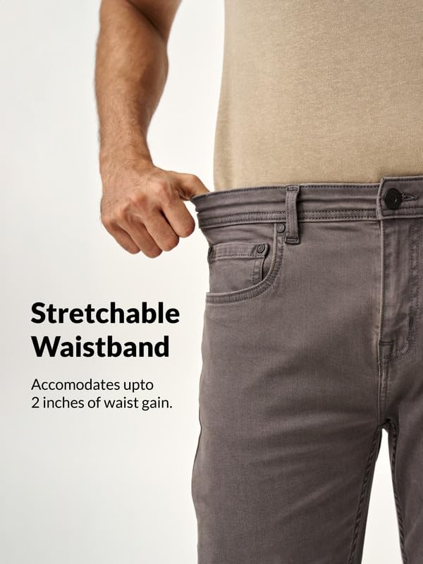 The Fashion Mens Slim Fit Stretchable Jeans - Image 4