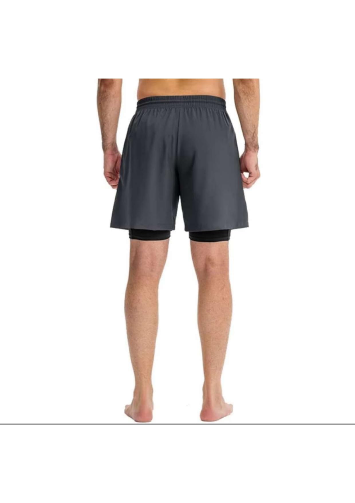 BOLD FITNESS Dual Layer Shorts for Men - Image 5