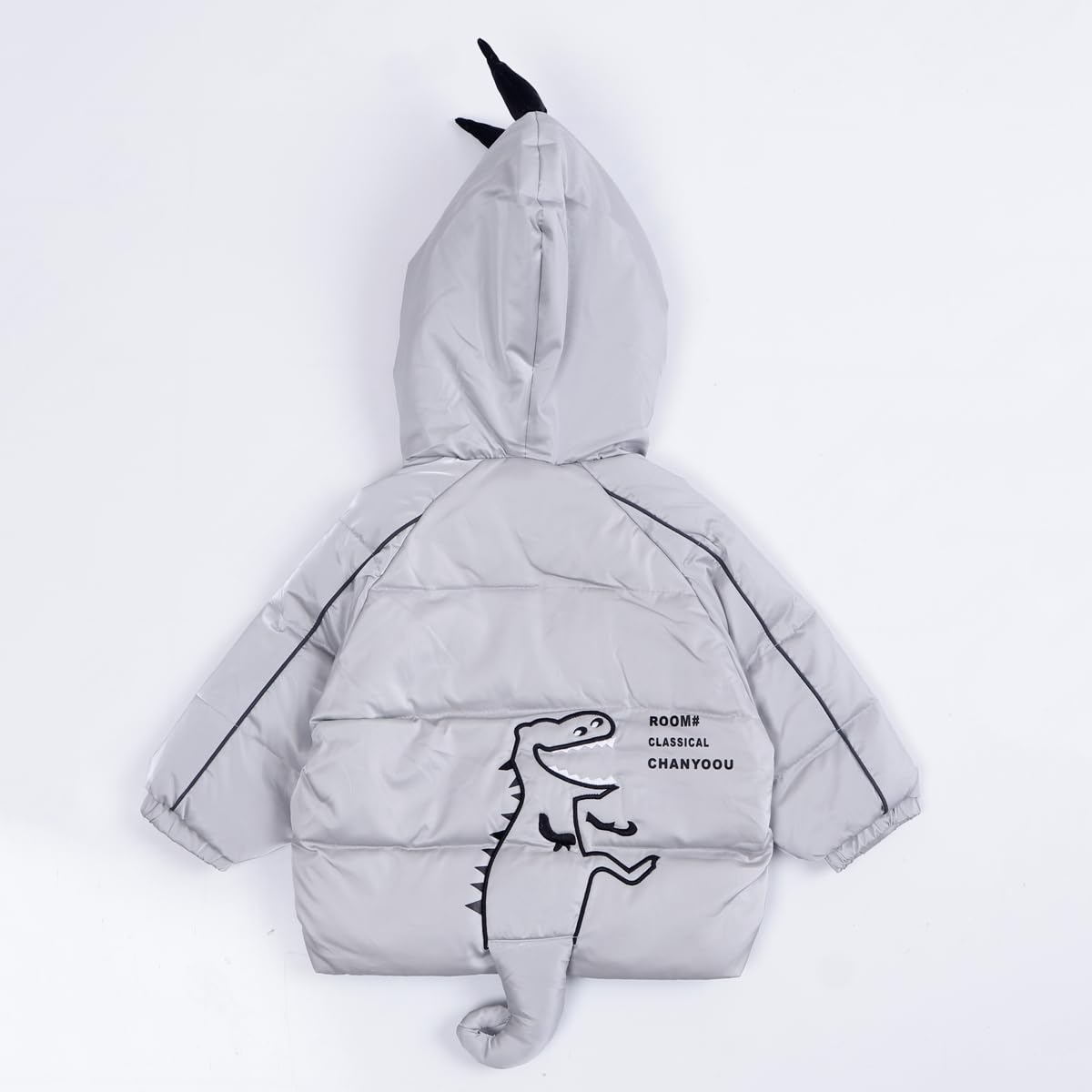 Bold N Elegant Polyester Winter Dinosaur Bomber - Image 2