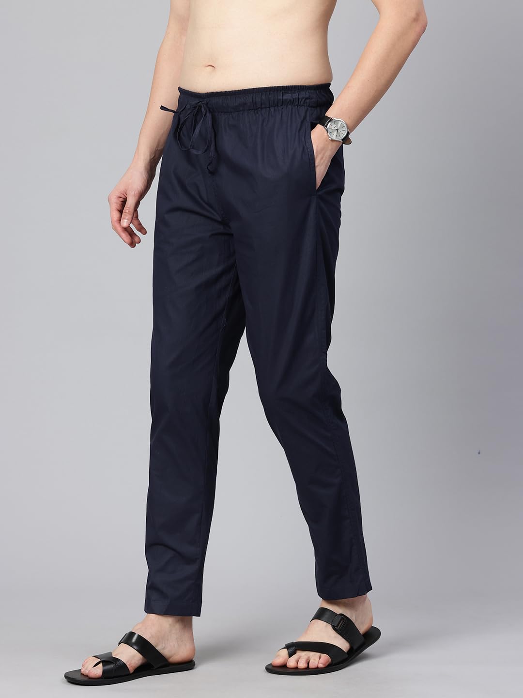 Majestic Man Pyjama Bottoms Dark Blue - Image 3